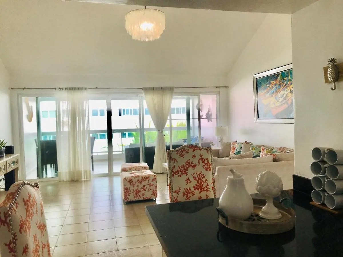 Sunny Confortable Apartment At The Caribe Punta Cana